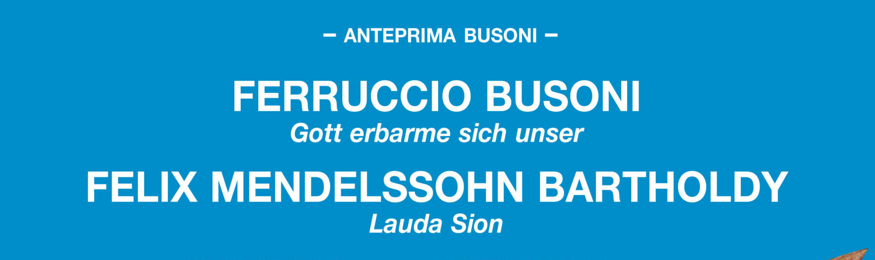 Anteprima Busoni